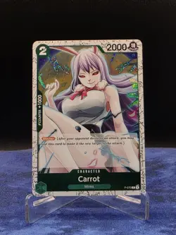 One Piece TCG Carrot P-070 Foil Card English - Image 1
