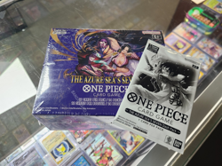 One Piece OP-14 The Azure Sea’s Seven ENG Booster Box IN HAND SHIP + Dash Pack - Image 1