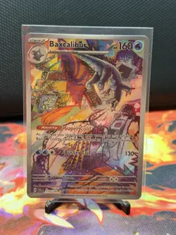 Pokemon TCG Baxcalibur Card 210/193 IR Sv02: Paldea Evolved 2023 - Image 1