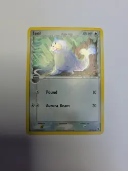 Pokemon TCG Seel Delta Reverse Holo Card EX Dragon FRONTIERS62/101 - Image 1