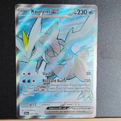 Pokemon Kyurem EX Sv: Black Bolt Full Art Holo Ultra Rare Card 157/086 HP230 - Image 1