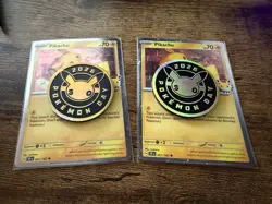 Pikachu Pokemon Day 2026 Exclusive Promo 051/162 Lot Cards And Coins - Image 3