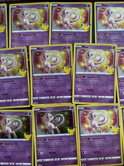 Pokemon 25th anniversary Celebrations Mew 011/025 Bundle X 14 cards - Image 3