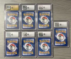 Lot Of 7 Graded Vintage Pokemon Cards TCG CGC 10 Pristine Gem Mint Jungle READ - Image 2