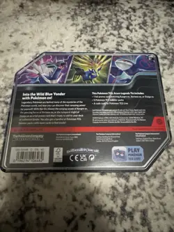 Pokemon TCG Azure Legends Tin - Xerneas Ex Foil Promo Card 5 TCG Packs Sealed - Image 2