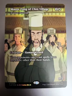 Magic the Gathering #2 Mayor Tong of Chin Village Foil - Image 1