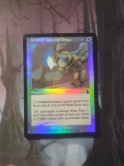 MTG Mask of Law and Grace Urza's Destiny Foil - Image 1