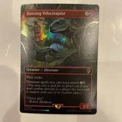 Hunting Velociraptor (Borderless) Universes Beyond: Jurassic Pikachu World - Image 1