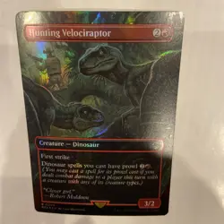 Hunting Velociraptor (Borderless) Universes Beyond: Jurassic Pikachu World - Image 2