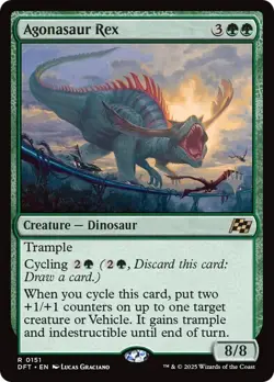 Agonasaur Rex - Promo Pack (PDFT) Aetherdrift - NM - Image 1