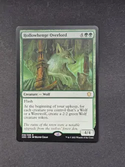 MTG Hollowhenge Overlord - Innistrad: Crimson Vow Commander #036 - Image 1
