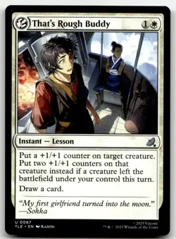 That's Rough Buddy U Avatar: The Last Airbender: Eternal-Legal 87 NM - Image 1