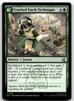 Cracked Earth Technique U Avatar: The Last Airbender: Eternal-Legal 135 NM - Image 1