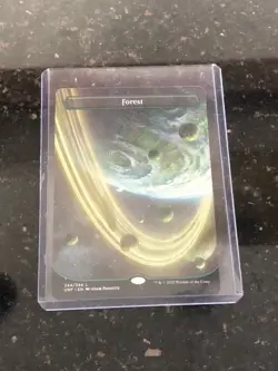 MTG Forest Unfinity 244/244 Regular Land - Image 1