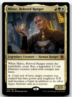 Minsc, Beloved Ranger M Adventures in the Forgotten Realms 227 NM - Image 1