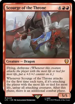 MTG - Scourge of the Throne - Lord of the Rings - Magic the Gathering - Image 1