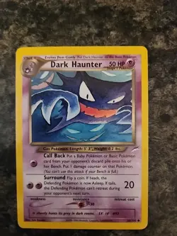Pokemon Dark Haunter TCG Card Neo Destiny 36/105 Regular Card - Image 1