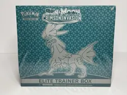 Pokemon TCG Sun & Moon Crimson Invasion Elite Trainer Box 2017 Nintendo - Image 1