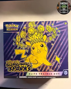 Surging Sparks Elite Trainer Box (ETB) sealed Scarlet & Violet Pokemon - Image 1