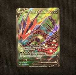 Eternatus V SWSH044 Promo SWORD AND SHIELD (NEAR MINT) Pokemon - Ready to Ship - Image 1