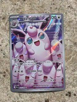 Wigglytuff 105/094 Illustration Rare Holo Me02 Phantasmal Flames Pokemon - Image 1