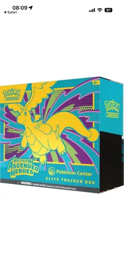 * Pre order * Ascended Heroes Pokemon Center Elite Trainer Box CONFIRMED ✅ - Image 1
