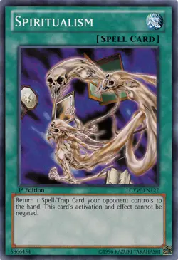 Yugioh! LP Spiritualism - LCYW-EN127 - Common - Unlimited Edition Lightly Played - Image 1