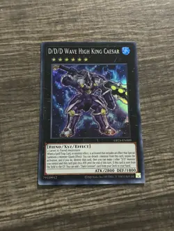 Yugioh! D/D/D Wave High King Caesar OP24-EN009 OTS Super Rare Near Mint NM - Image 1