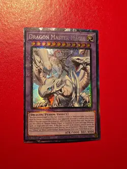 Yu-Gi-Oh! Dragon Master Magia RA04-EN055 Prismatic Ultimate Rare 1st Blue-Eyes - Image 2