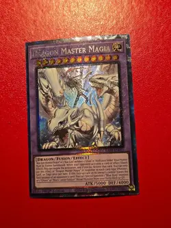 Yu-Gi-Oh! Dragon Master Magia RA04-EN055 Prismatic Ultimate Rare 1st Blue-Eyes - Image 4