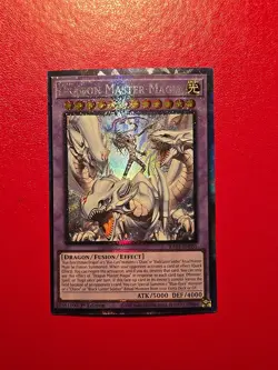 Yu-Gi-Oh! Dragon Master Magia RA04-EN055 Prismatic Ultimate Rare 1st Blue-Eyes - Image 5
