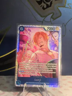 A Fist of Divine Speed One Piece CCG Sanji #OP11-051 - Image 1