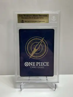 One Piece CCG Azure Sea’s Seven 3rd Anniversary Buggy Gold BGS Pristine 10 - Image 2
