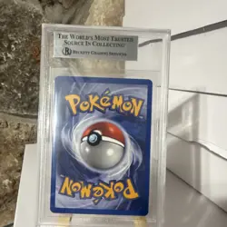 Pokemon EX Ruby & Sapphire Blaziken Holo Rare 3/109 Beckett 9 Graded Card - Image 2