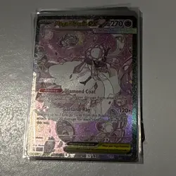 Pokemon Ascended Hero’s Mega Diancie EX Full Art Ultra Rare Holo Card 282/217 - Image 1