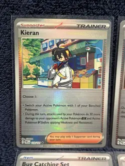(6) POKEBALL Prismatic Evolutions Pokeball Trainer (6) Card Lot - MINT!! - Image 2
