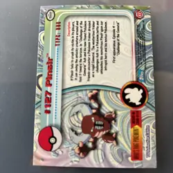 Topps 2000 Pokemon series 3 blue logo Pinsir #127 foil / holo card - Image 2