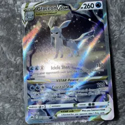 Glaceon VSTAR Crown Zenith: Galarian Gallery Holo Card GG40/GG70 NM Condition - Image 4