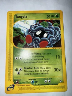 pokemon card mixed lot Mankey, marill, togepi, Tangela aquapolis - Image 1