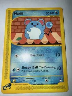 pokemon card mixed lot Mankey, marill, togepi, Tangela aquapolis - Image 4