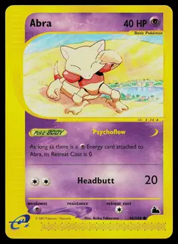 Pokemon Card - Abra Skyridge 46/144 Common - Image 1