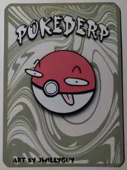 Pokederp BREAKOUT Shadowbud Holo 2/7 Gengar Pokemon Derpy Card 1st Ed - Image 3