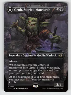 Grub, Storied Matriarch (Borderless) *Non-Foil* ECL 289 NM - Image 1