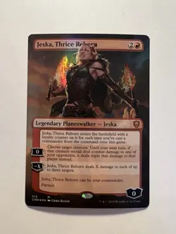 Jeska, Thrice Reborn - FOIL BORDERLESS - MTG Commander Legends - NM - Image 1