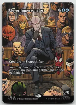 Clever Impersonator (Borderless) M Normal Marvel Universe Eternal-Legal 8 NM - Image 1