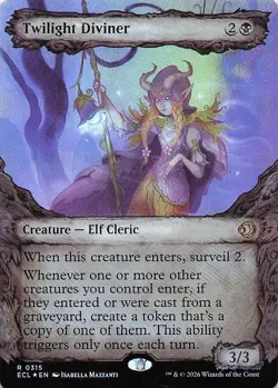 Twilight Diviner (Showcase) Lorwyn Eclipsed Foil - Image 1