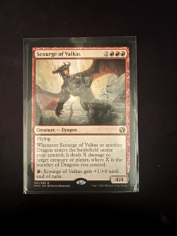Scourge of Valkas Iconic Masters Regular NM - Image 1