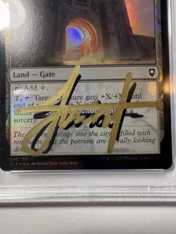 Basilisk Gate #346 Artist Proof CLB MTG PSA AUTO 8 PSA Authentic - Image 3