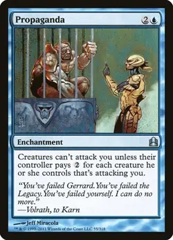 Propaganda 1x MtG Commander 2011 CMD SP/NM - Image 1