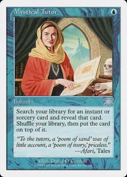 Mystical Tutor 1x MtG Sixth Edition 6th SP/NM - Image 1
